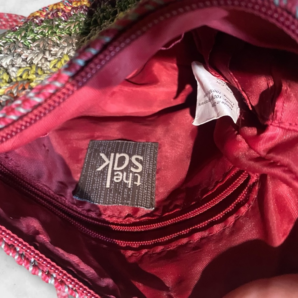 The Sak Like New Crossbody Knitted Look Bag - image 7